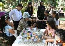 В Парке офицеров прошла концертная программа для детей из семей шехидов (ВИДЕО, ФОТО)