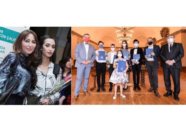 19-летней азербайджанской скрипачке вручен чешский "Оскар" (ФОТО)