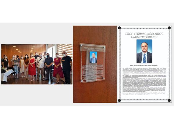 Одному из оркестровых залов в Турции присвоено имя азербайджанского композитора