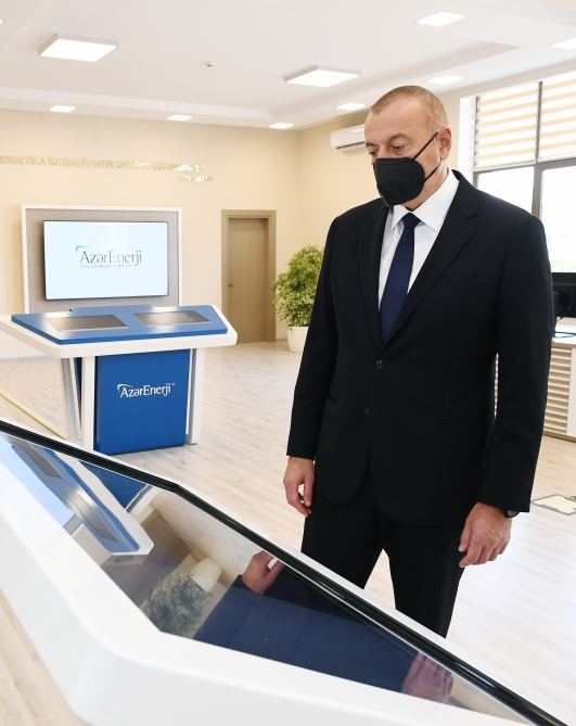 Президент Ильхам Алиев принял участие в открытии подстанции "Бинагади" (ФОТО/ВИДЕО)