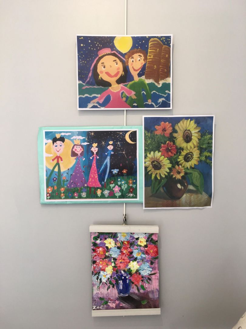 В Париже прошел арт-праздник - представлены работы азербайджанских детей (ФОТО)