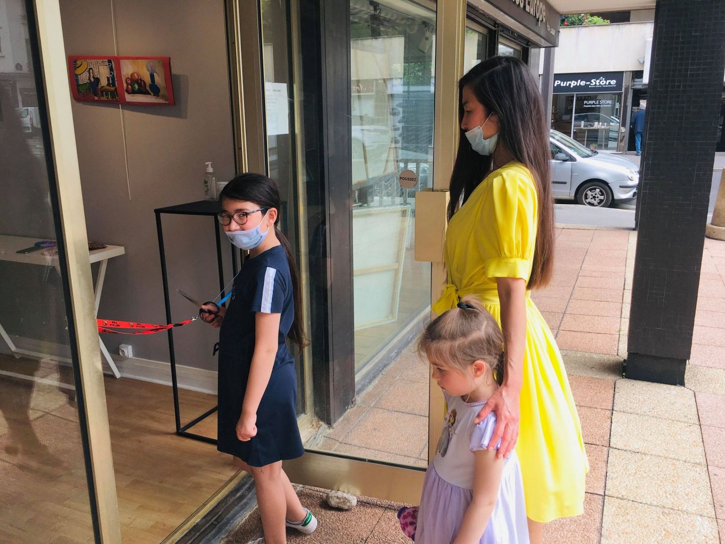 В Париже прошел арт-праздник - представлены работы азербайджанских детей (ФОТО)