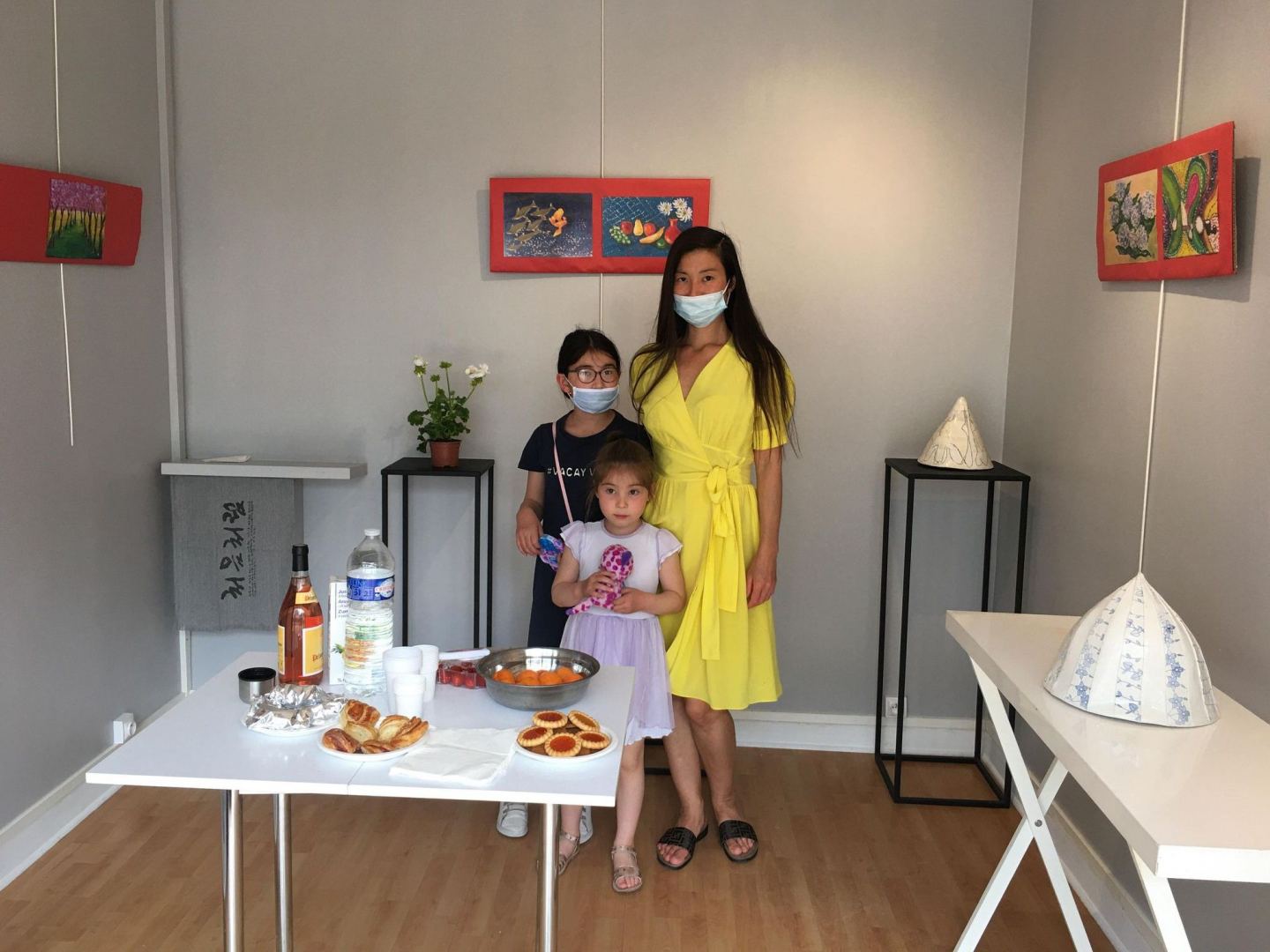 В Париже прошел арт-праздник - представлены работы азербайджанских детей (ФОТО)