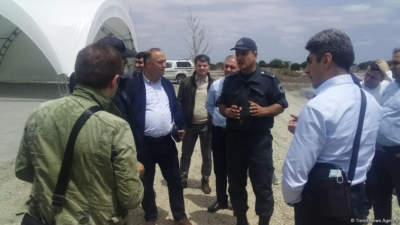 Организован очередной медиатур в Агдам (ФОТО)