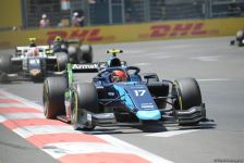 В рамках Гран-при Азербайджана стартовал спринт в классе Формулы-2 (ФОТО)