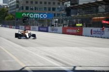 В рамках Гран-при Азербайджана "Формулы 1" начался квалификационный заезд в классе F1 (ФОТО)