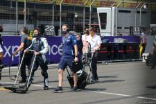 На Гран-при Азербайджана Формулы-1 прошла церемония исполнения государственного гимна (ФОТО/ВИДЕО)