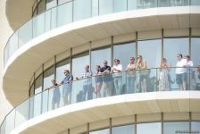 На Гран-при Азербайджана Формулы-1 прошла церемония исполнения государственного гимна (ФОТО/ВИДЕО)