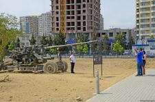Посетителям Парка военных трофеев в Баку демонстрируется мощь азербайджанской армии (ФОТОРЕПОРТАЖ)