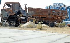 Посетителям Парка военных трофеев в Баку демонстрируется мощь азербайджанской армии (ФОТОРЕПОРТАЖ)