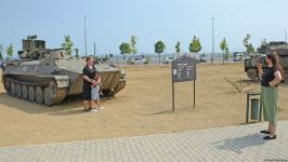 Посетителям Парка военных трофеев в Баку демонстрируется мощь азербайджанской армии (ФОТОРЕПОРТАЖ)