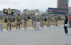 Посетителям Парка военных трофеев в Баку демонстрируется мощь азербайджанской армии (ФОТОРЕПОРТАЖ)