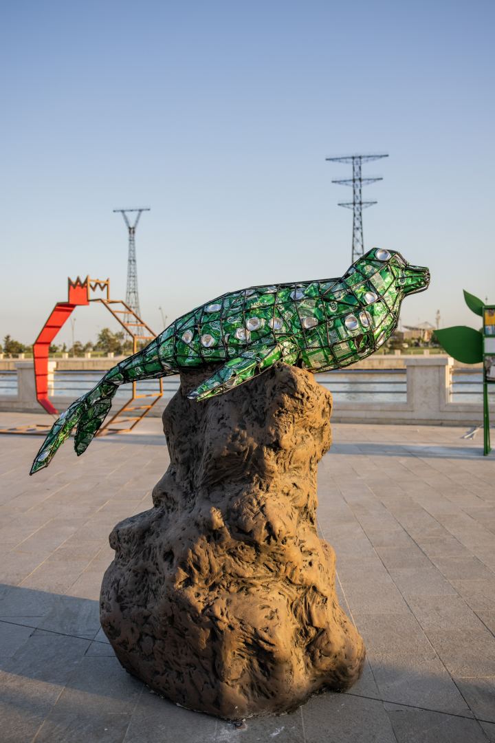 На Бакинском приморском бульваре открылась выставка Reduce, Reuse, Recycle, Respect издательского дома NARGIS (ФОТО/ВИДЕО)