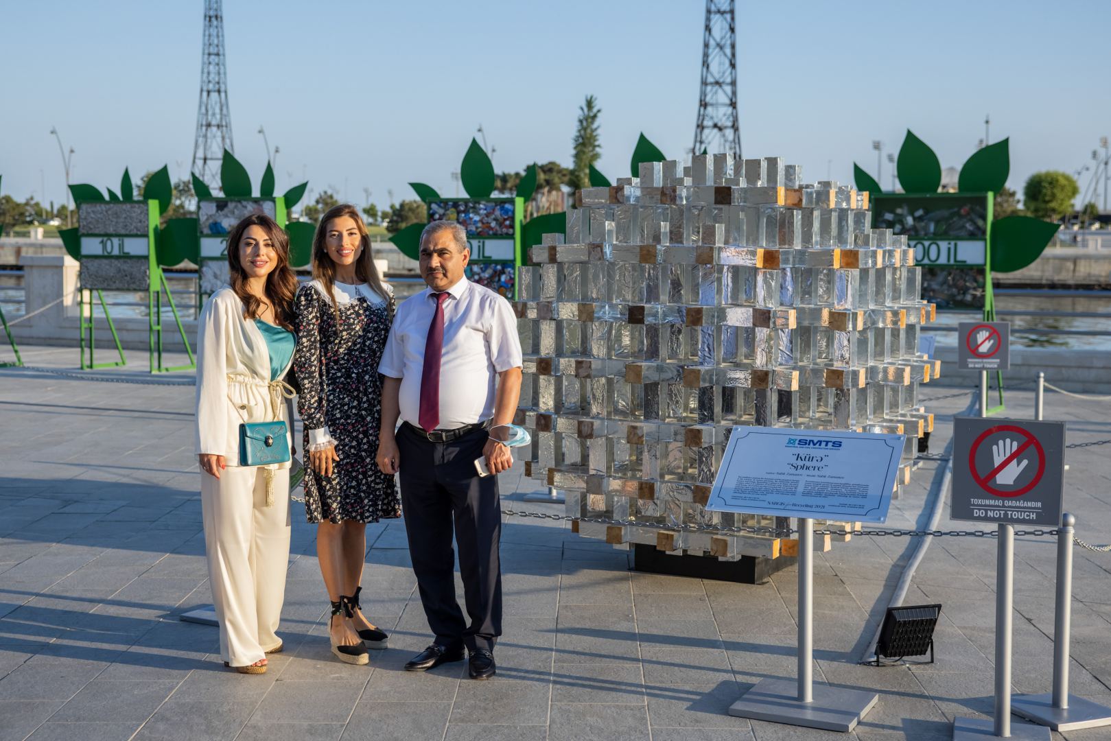 На Бакинском приморском бульваре открылась выставка Reduce, Reuse, Recycle, Respect издательского дома NARGIS (ФОТО/ВИДЕО)