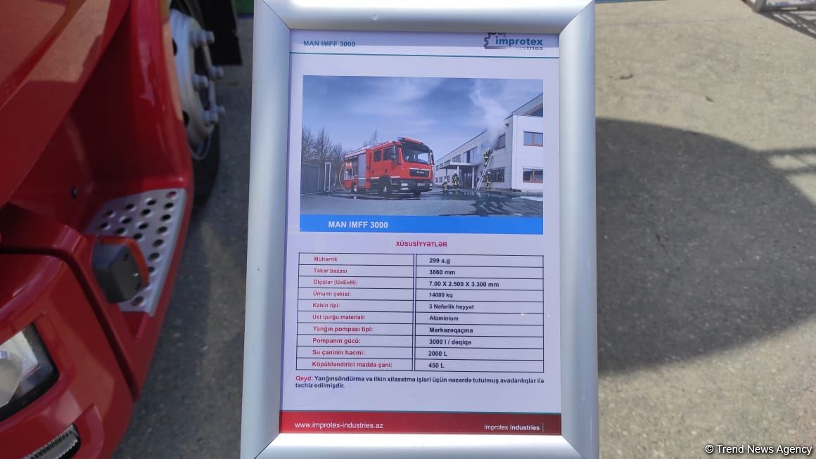 В Азербайджане впервые начато производство пожарных автомобилей (Эксклюзив) (ФОТО/ВИДЕО)