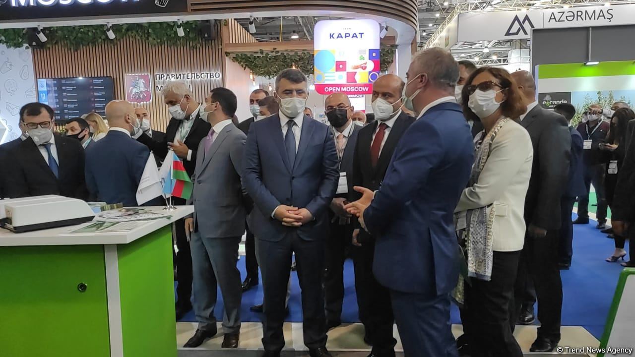 В Баку открылись выставки Caspian Agro и InterFood Azerbaijan-2021 (ФОТО)