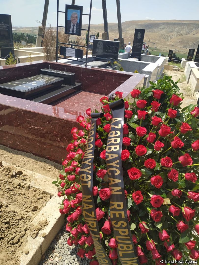 В Баку прошли похороны народного артиста Рамиза Азизбейли (ФОТО)