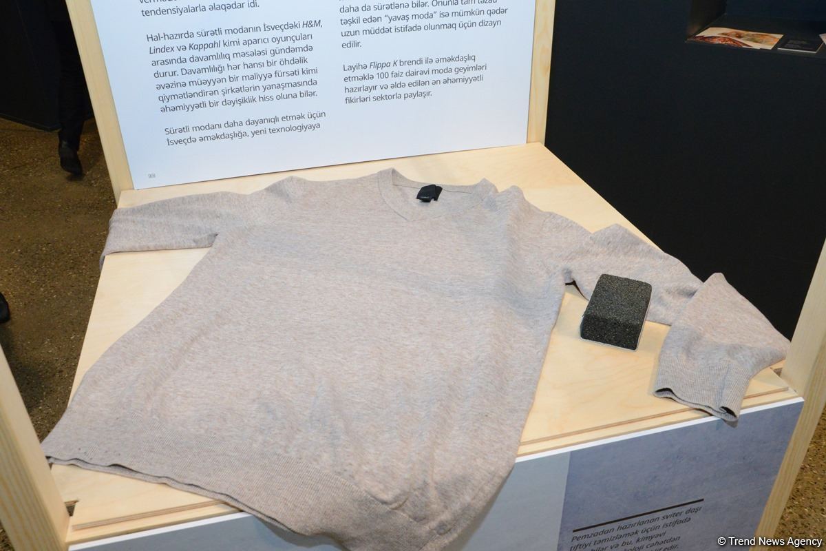 В Баку представлена оригинальная экспозиция устойчивой моды - будущее текстиля (ФОТО)