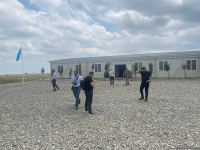 Организован медиа-тур в воинские части модульного типа на освобожденных территориях Азербайджана (ФОТО)