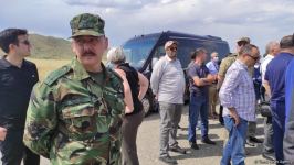 Началась поездка представителей дипломатического корпуса в Агдам (ФОТО)