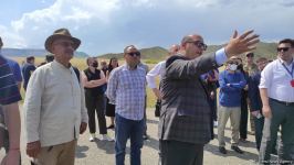 Началась поездка представителей дипломатического корпуса в Агдам (ФОТО)