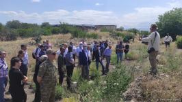 Представители зарубежного дипкорпуса ознакомились с вандализмом, совершенным армянами в Джума-мечети в Агдаме