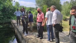 Иностранные дипломаты посетили в Агдаме место будущего Нагорного парка и крепость Шахбулаг (ФОТО)