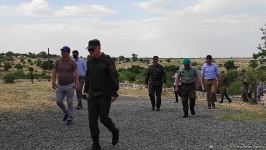 Иностранные дипломаты посетили в Агдаме место будущего Нагорного парка и крепость Шахбулаг (ФОТО)