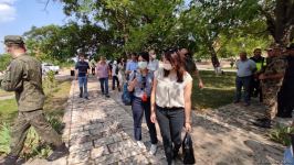 Иностранные дипломаты посетили в Агдаме место будущего Нагорного парка и крепость Шахбулаг (ФОТО)