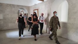Иностранные дипломаты посетили в Агдаме место будущего Нагорного парка и крепость Шахбулаг (ФОТО)