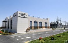 Президент Ильхам Алиев принял участие в открытии подстанции «Физули» (ФОТО) (версия 2)