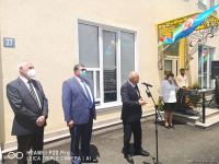 В городе Гусар состоялась торжественная церемония открытия инсталляции, посвященной аппарату Илизарова (ФОТО)