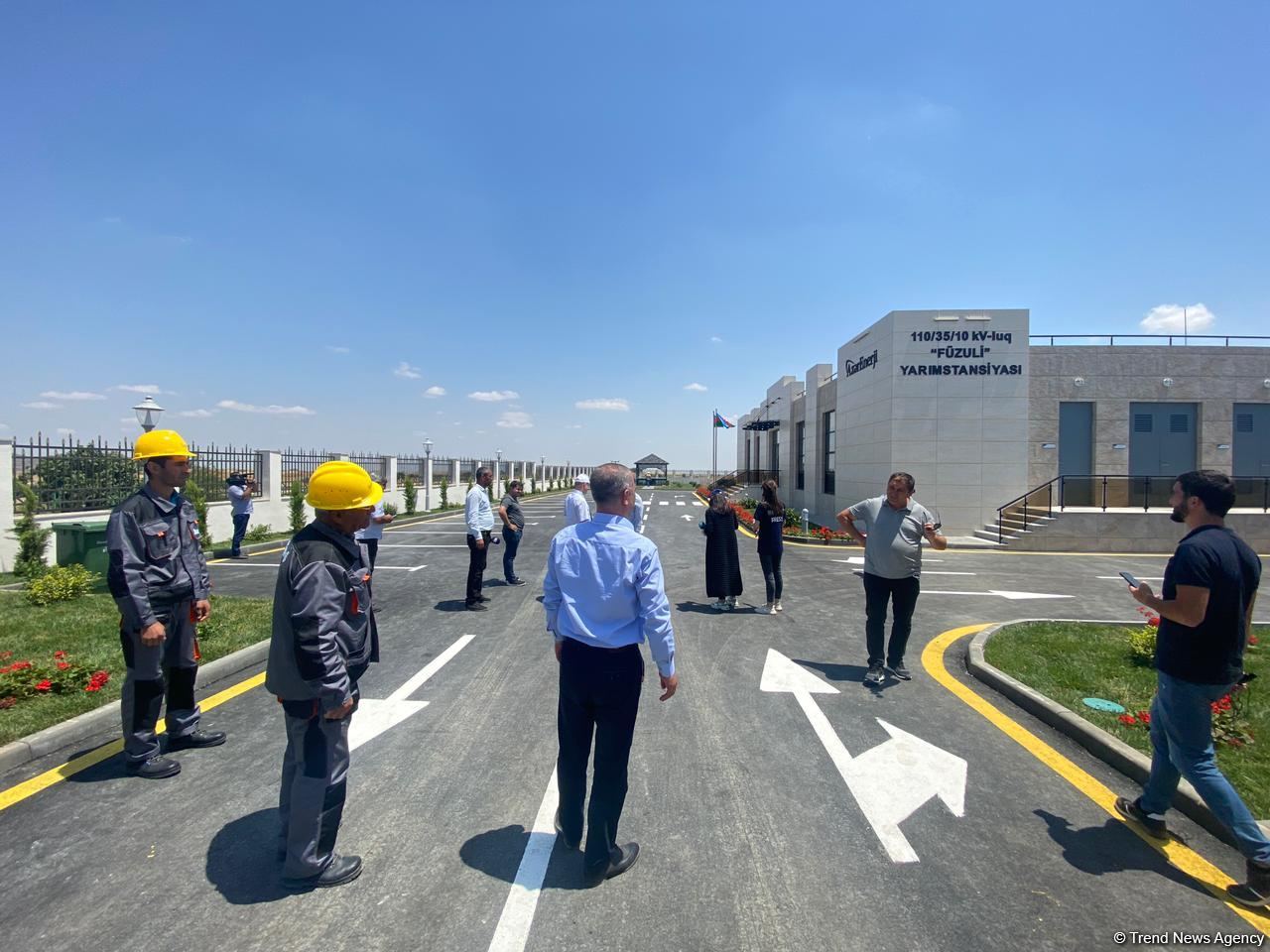 Во всех освобожденных районах Азербайджана строятся новые подстанции - ОАО "Азерэнержи" (ФОТО)