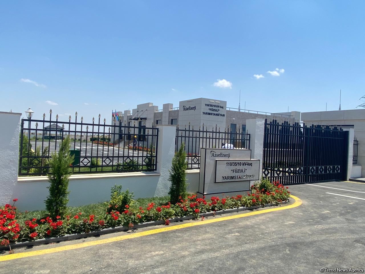 Во всех освобожденных районах Азербайджана строятся новые подстанции - ОАО "Азерэнержи" (ФОТО)