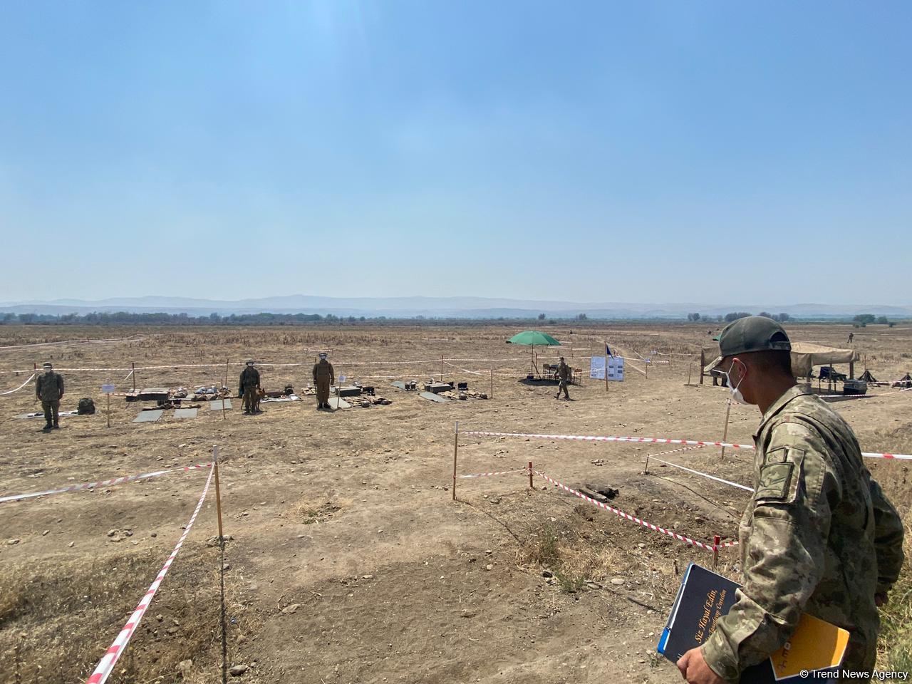 Физули очищают от мин (ФОТО)