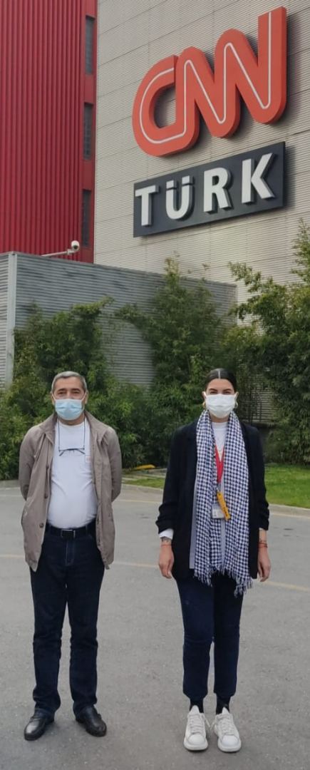 В Азербайджане снимают фильм о турецкой журналистке Фулье Озтюрк, ставшей очевидцем 44-дневной Отечественной войны (ФОТО)