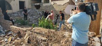 В Азербайджане снимают фильм о турецкой журналистке Фулье Озтюрк, ставшей очевидцем 44-дневной Отечественной войны (ФОТО)