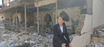 В Азербайджане снимают фильм о турецкой журналистке Фулье Озтюрк, ставшей очевидцем 44-дневной Отечественной войны (ФОТО)