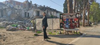 В Азербайджане снимают фильм о турецкой журналистке Фулье Озтюрк, ставшей очевидцем 44-дневной Отечественной войны (ФОТО)