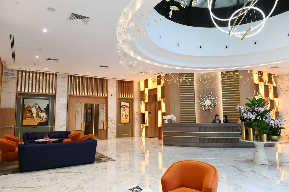 Президент Ильхам Алиев и Первая леди Мехрибан Алиева приняли участие в  открытии в Баку отеля Intercontinental (ФОТО/ВИДЕО)