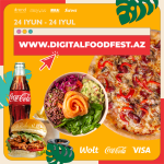 Бакинские кафе переезжают на пляж! Cтартует самый вкусный фестиваль сезона Digital Food Festival Tropical Edition