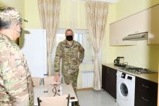 Президент Ильхам Алиев ознакомился с условиями, созданными в новом военном городке Военно-воздушных сил Министерства обороны и служебных квартирах для семей военнослужащих (ФОТО/ВИДЕО)