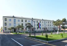 Президент Ильхам Алиев ознакомился с условиями, созданными в новом военном городке Военно-воздушных сил Министерства обороны и служебных квартирах для семей военнослужащих (ФОТО/ВИДЕО)