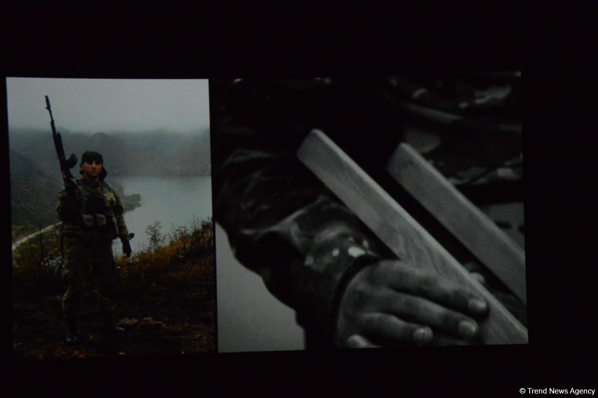 В Баку состоялась премьера историко-документального фильма "BİZ" о 44-дневной Отечественной войне (ФОТО)