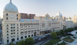 Президент Ильхам Алиев и Первая леди Мехрибан Алиева приняли участие в открытии отеля «Courtyard by Marriott Baku» (ФОТО/ВИДЕО)