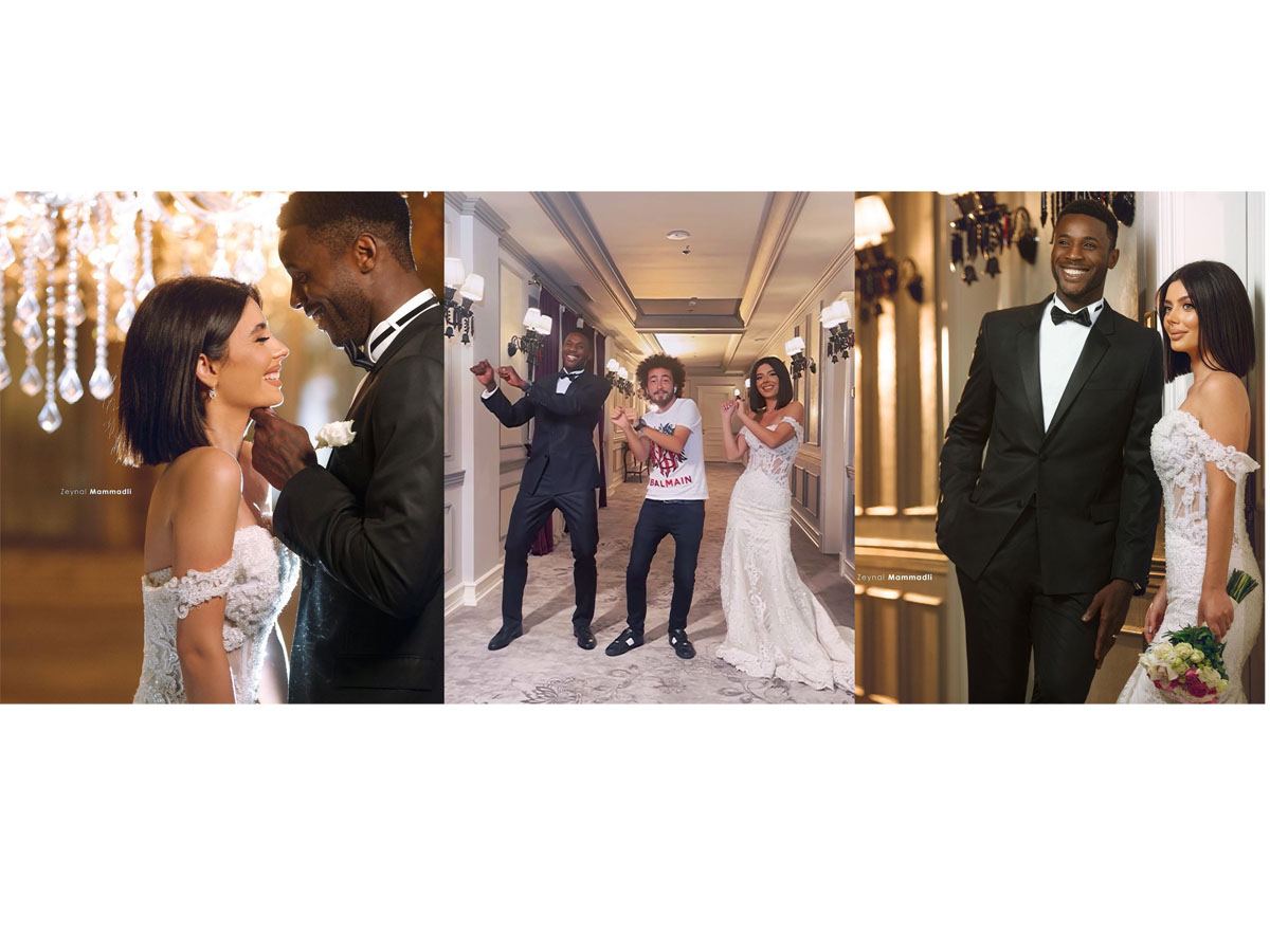 История любви футболиста сборной Камеруна и азербайджанки (ВИДЕО, ФОТО)