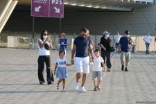 ЕВРО-2020: Болельщики уже на Бакинском Олимпийском стадионе (ФОТО/ВИДЕО)