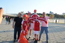 ЕВРО-2020: Болельщики уже на Бакинском Олимпийском стадионе (ФОТО/ВИДЕО)