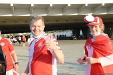 ЕВРО-2020: Болельщики уже на Бакинском Олимпийском стадионе (ФОТО/ВИДЕО)