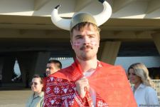 ЕВРО-2020: Болельщики уже на Бакинском Олимпийском стадионе (ФОТО/ВИДЕО)